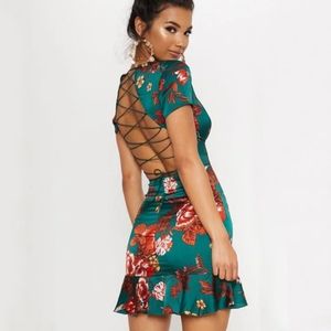 Bodycon floral dress